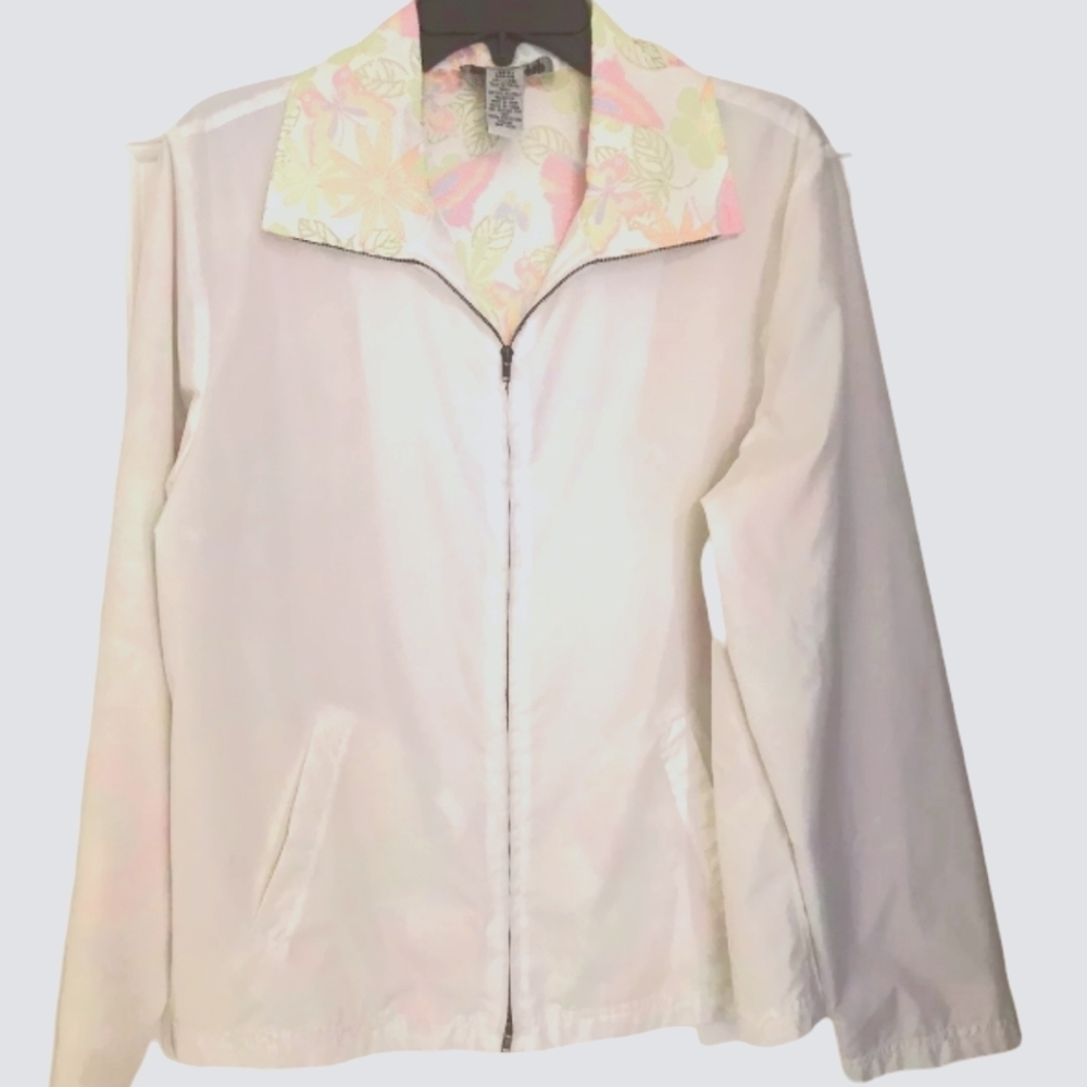 Sag Harbor Womens windbreaker Jacket Size XL